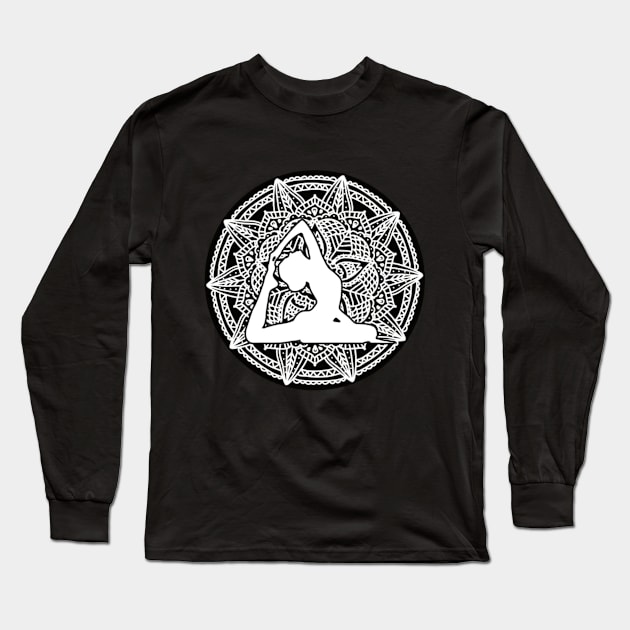 Yoga Long Sleeve T-Shirt by islander